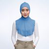 blue sports hijab